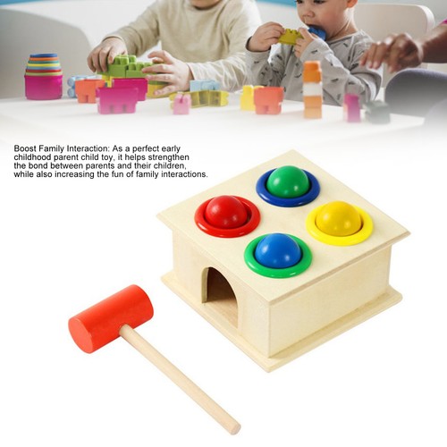 Toddlers hammering pounding - hammering,