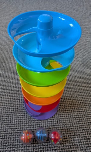 Tier ball tumble tower - ball,