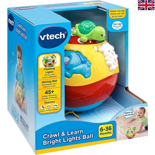 Baby crawl learn lights - learn, ball